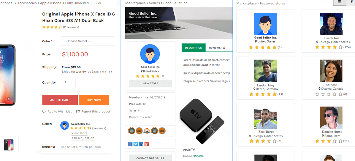 multimerch marketplace platform features overview
