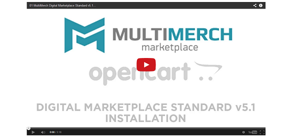 01 MultiMerch Digital Marketplace Standard v5.1 Installation   Build My Ecommerce